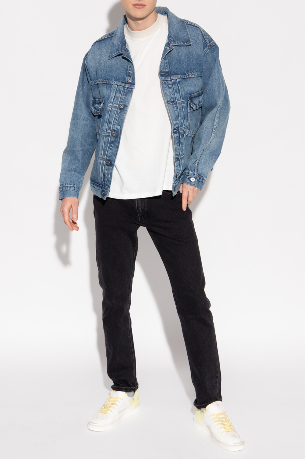 Crafted denim jacket sale